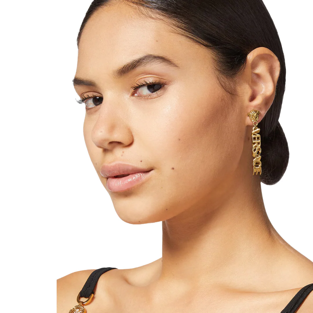 VERSACE DROP EARRINGS - Image 3