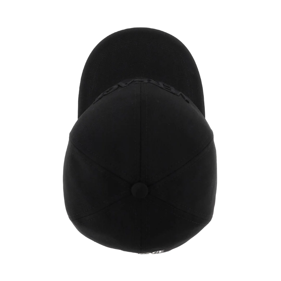 VERSACE EMBROIDERED BASEBALL CAP BLACK - Image 2