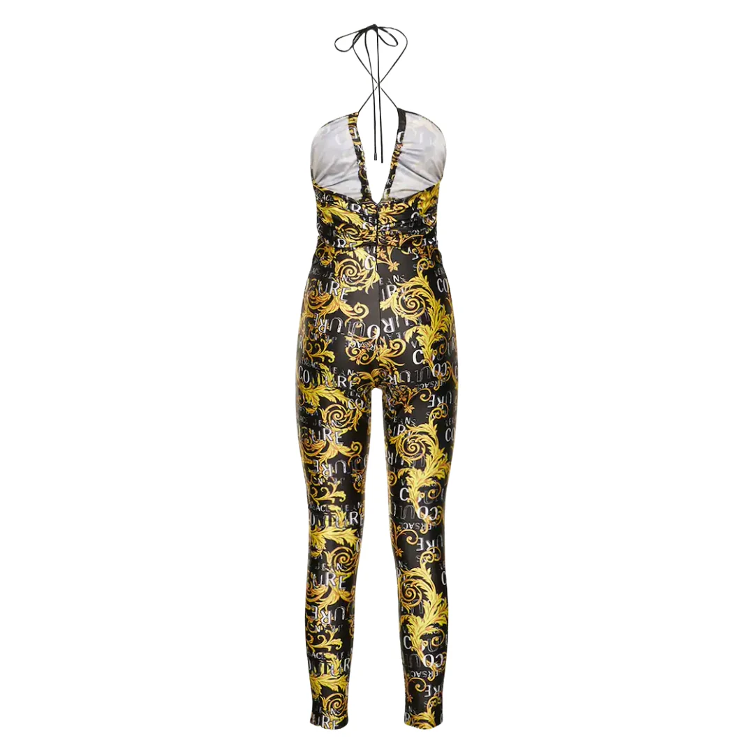 VERSACE JEANS COUTURE SKETCH ALL OVER WOMENS BODY SUIT - Image 3