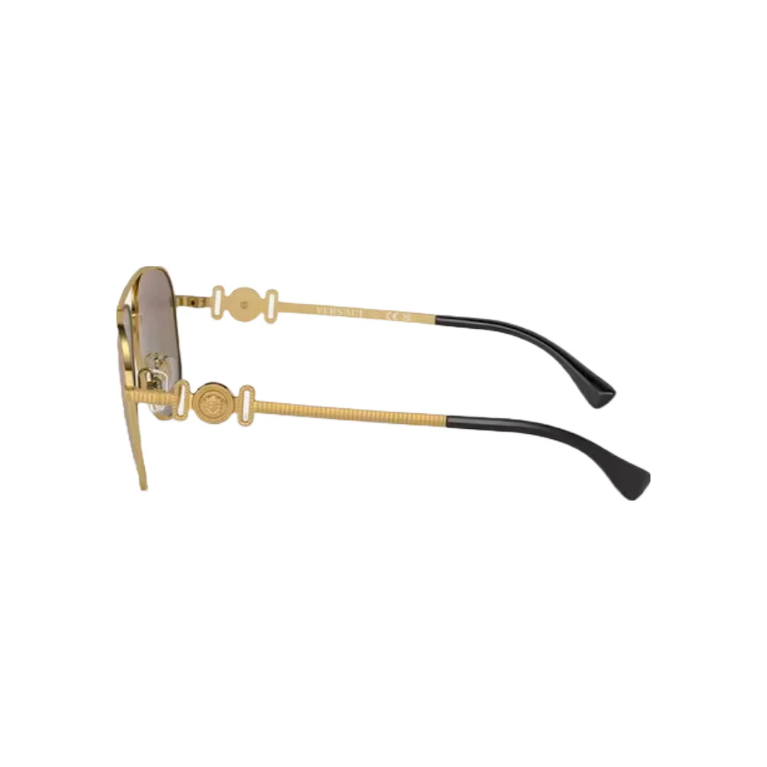 VERSACE KIDS MEDUSA KIDS AVIATOR SUNGLASSES GOLD - Image 2