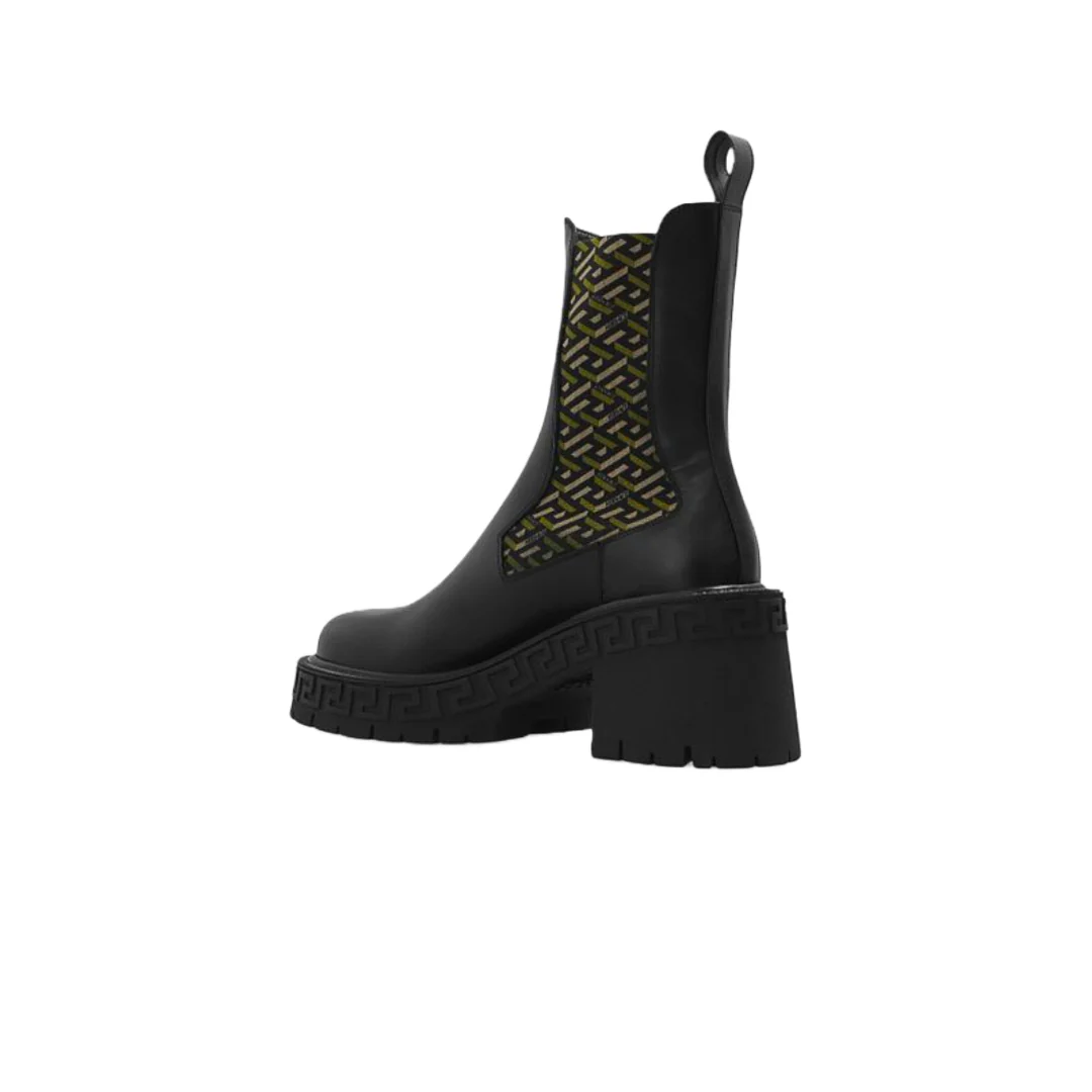 VERSACE LA GRECA CHELSEA BOOTS - Image 3