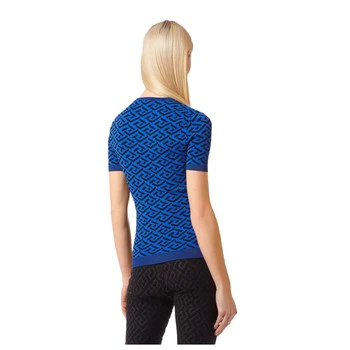 VERSACE LA GRECA JACQUARD T-SHIRT - Image 2
