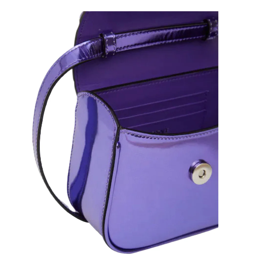 VERSACE LA MEDUSA MINI BAG PURPLE - Image 3