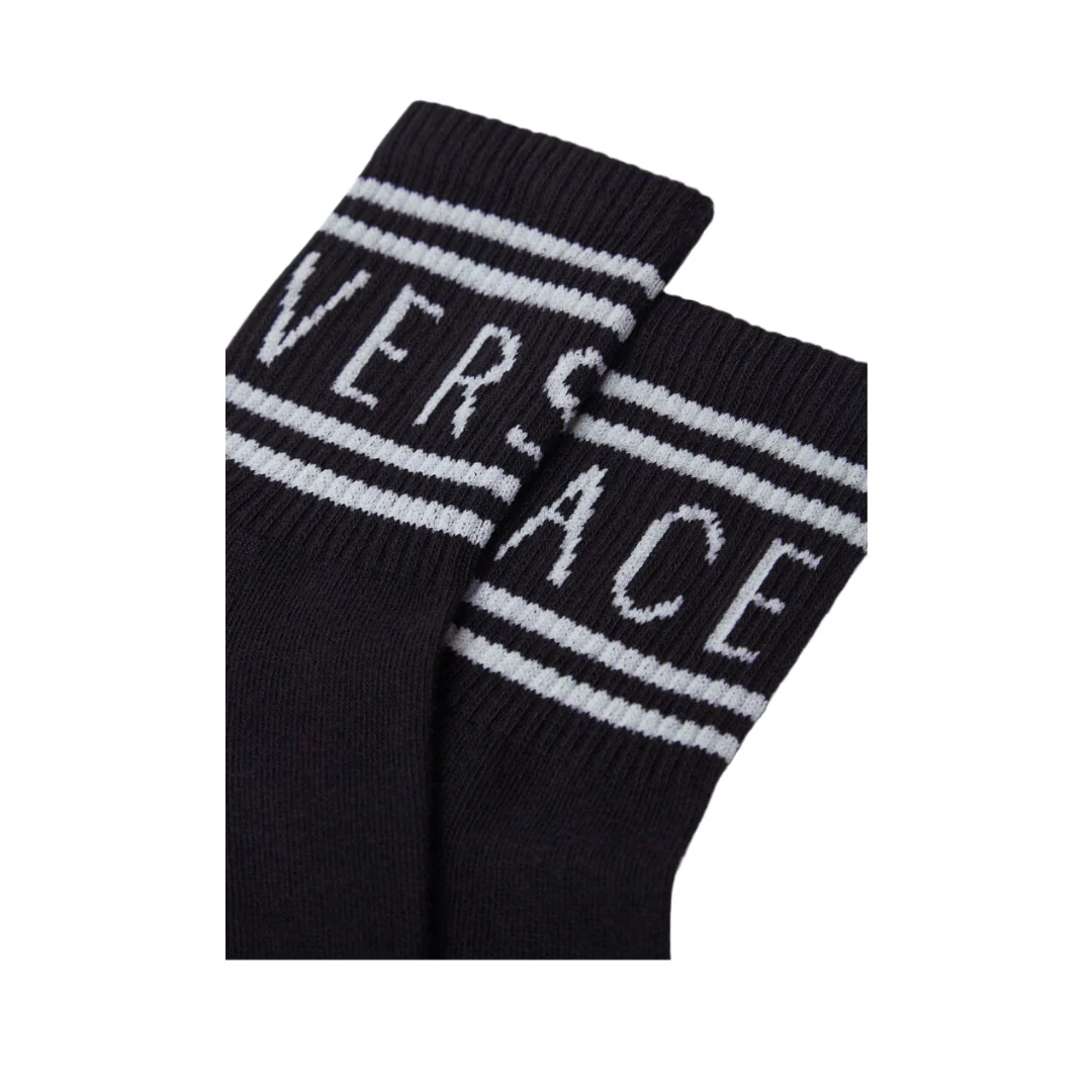 VERSACE LOGO KIDS SOCKS - Image 2