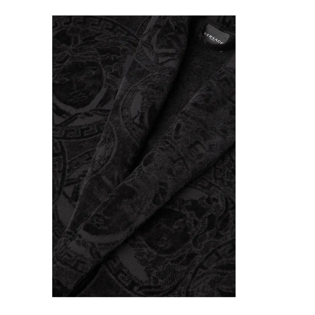 VERSACE MEDUSA AMPLIFIED BATHROBE BLACK/GOLD - Image 3