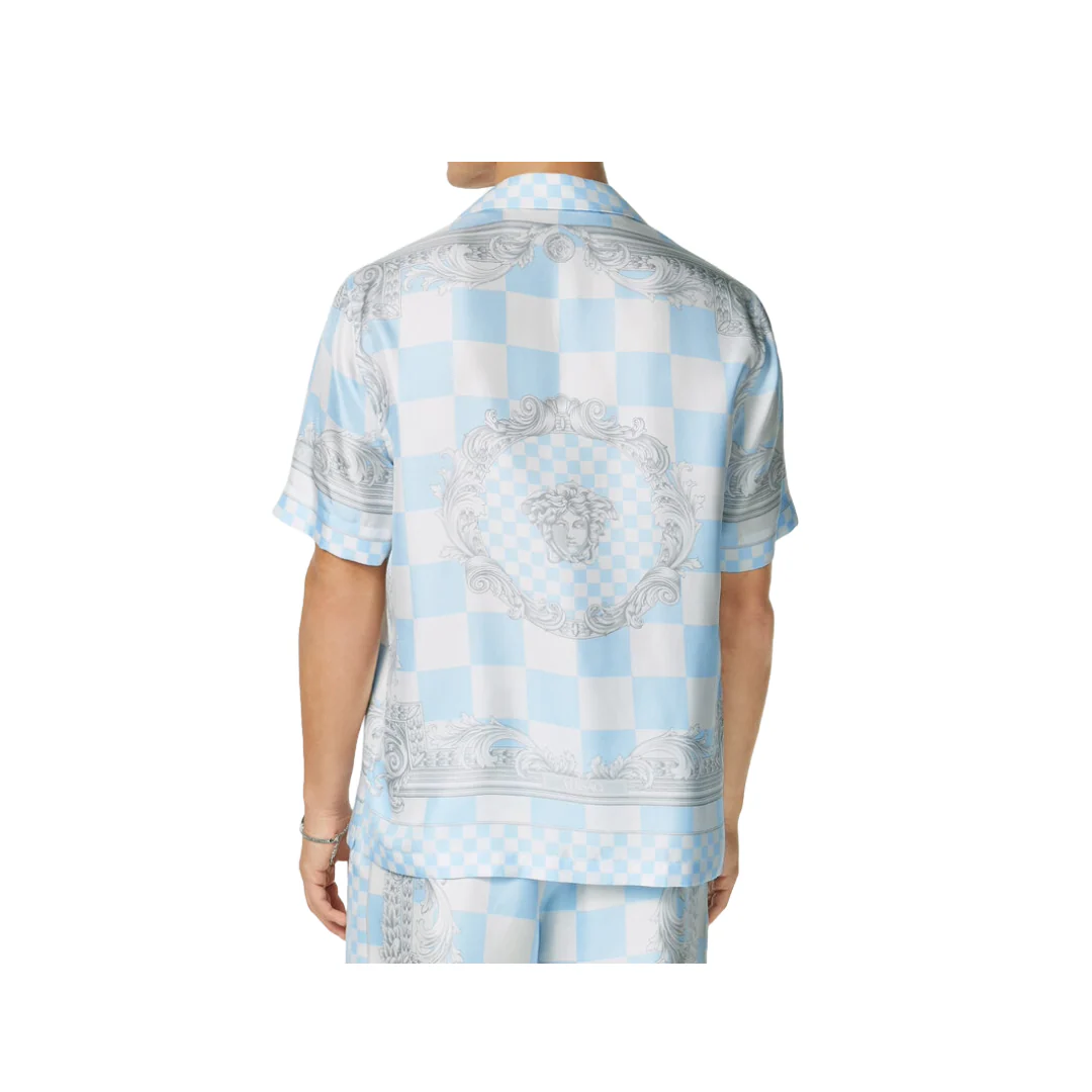 VERSACE MEDUSA CONTRASTO SILK SHIRT - Image 2