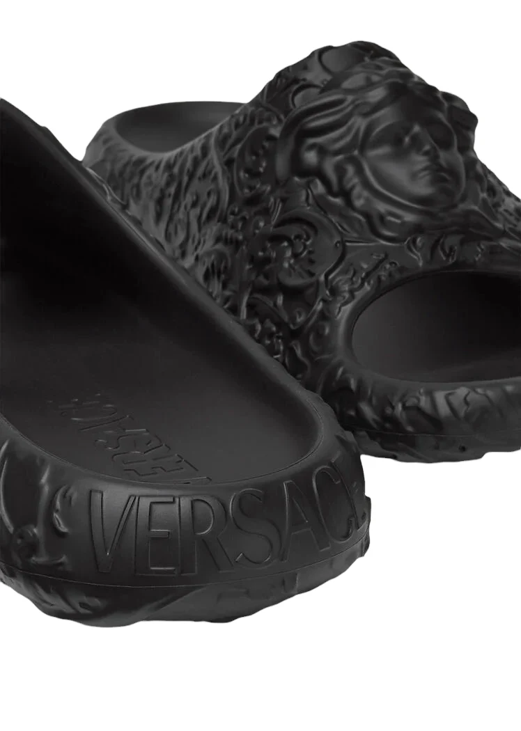 VERSACE MEDUSA DIMENSION SLIDERS NERO - Image 3