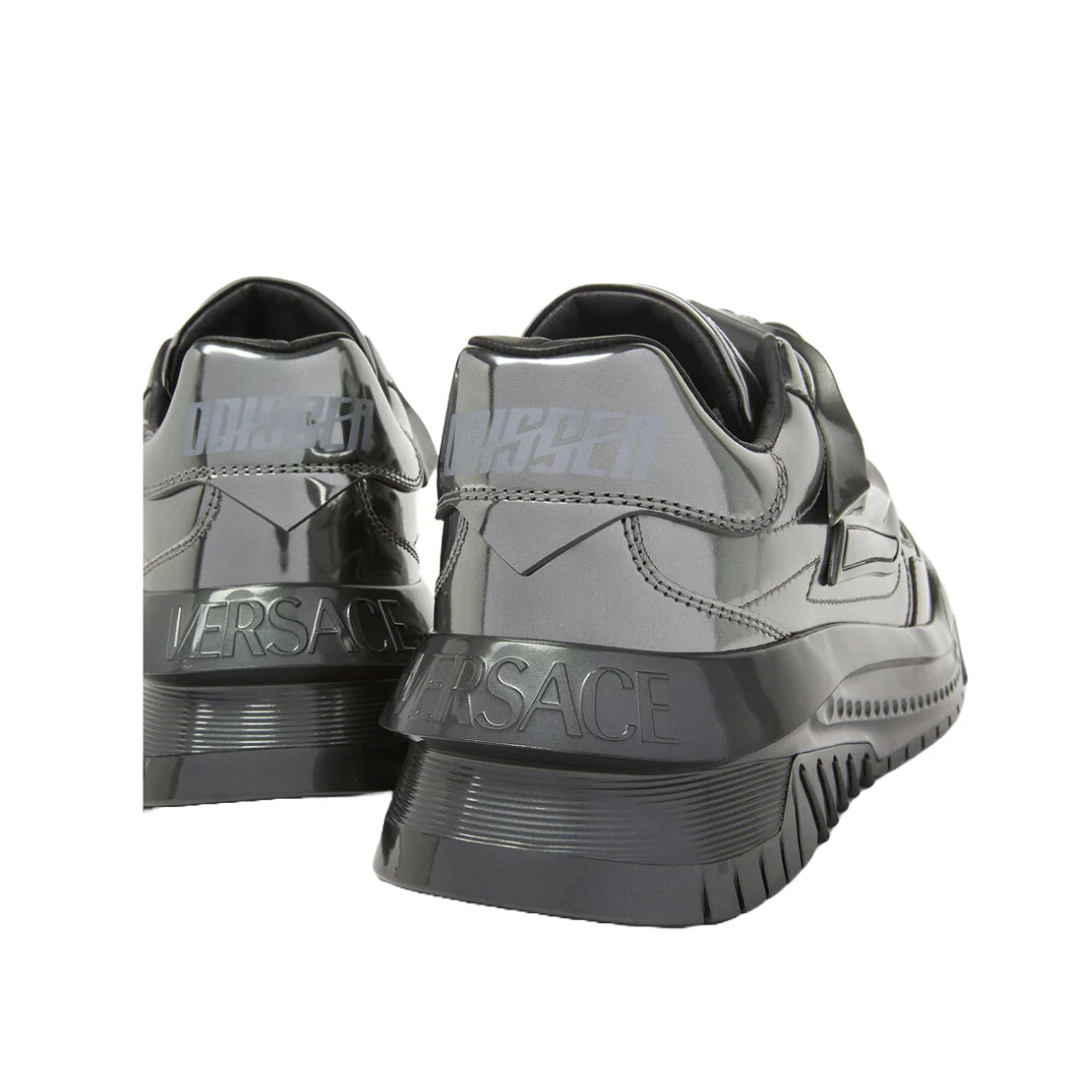 VERSACE ODISSEA SNEAKERS GUNMETAL - Image 4