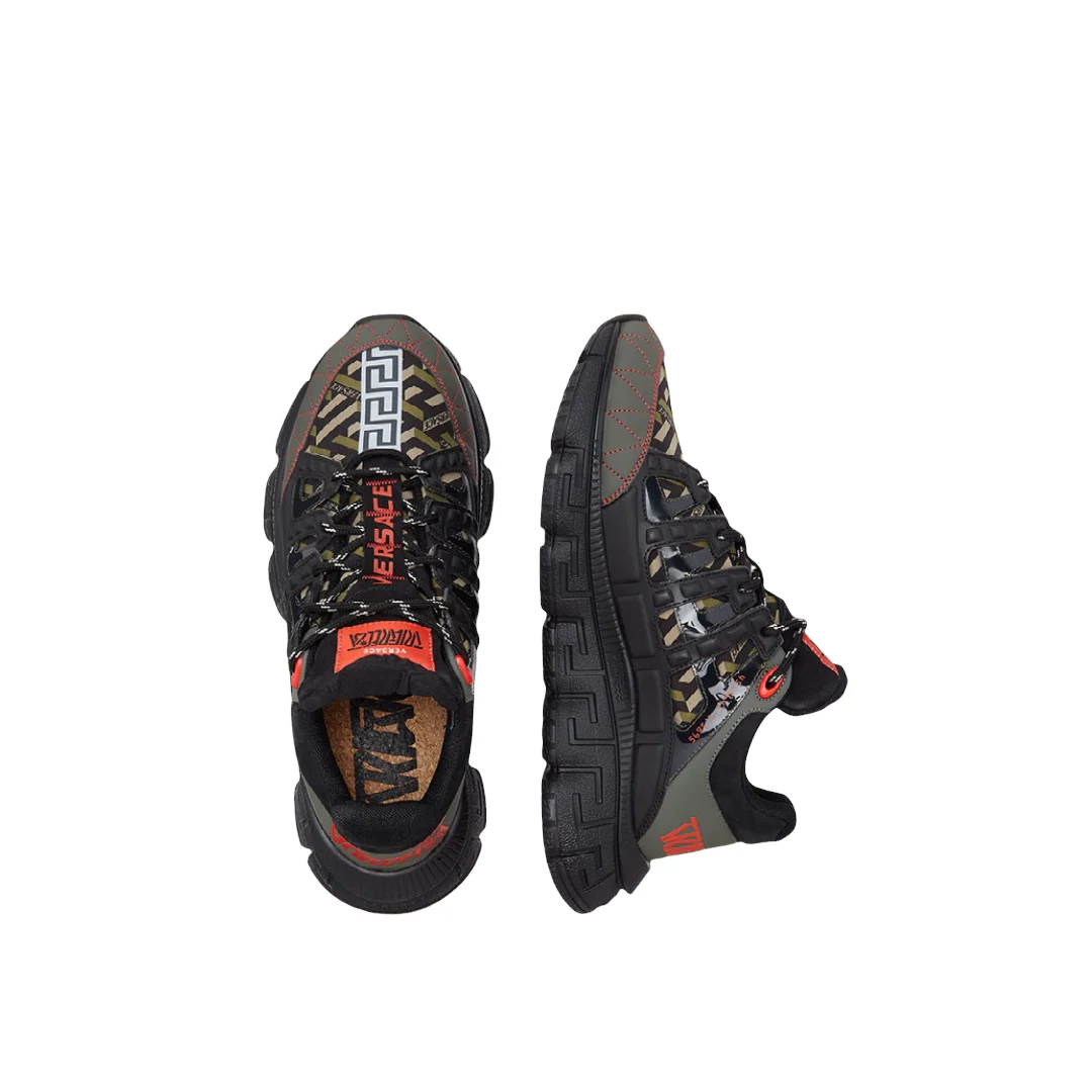 VERSACE TRIGRECA MONOGRAM SNEAKERS - Image 3