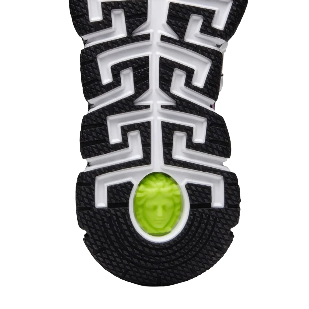 VERSACE TRIGRECA MONOGRAM SNEAKERS - Image 4