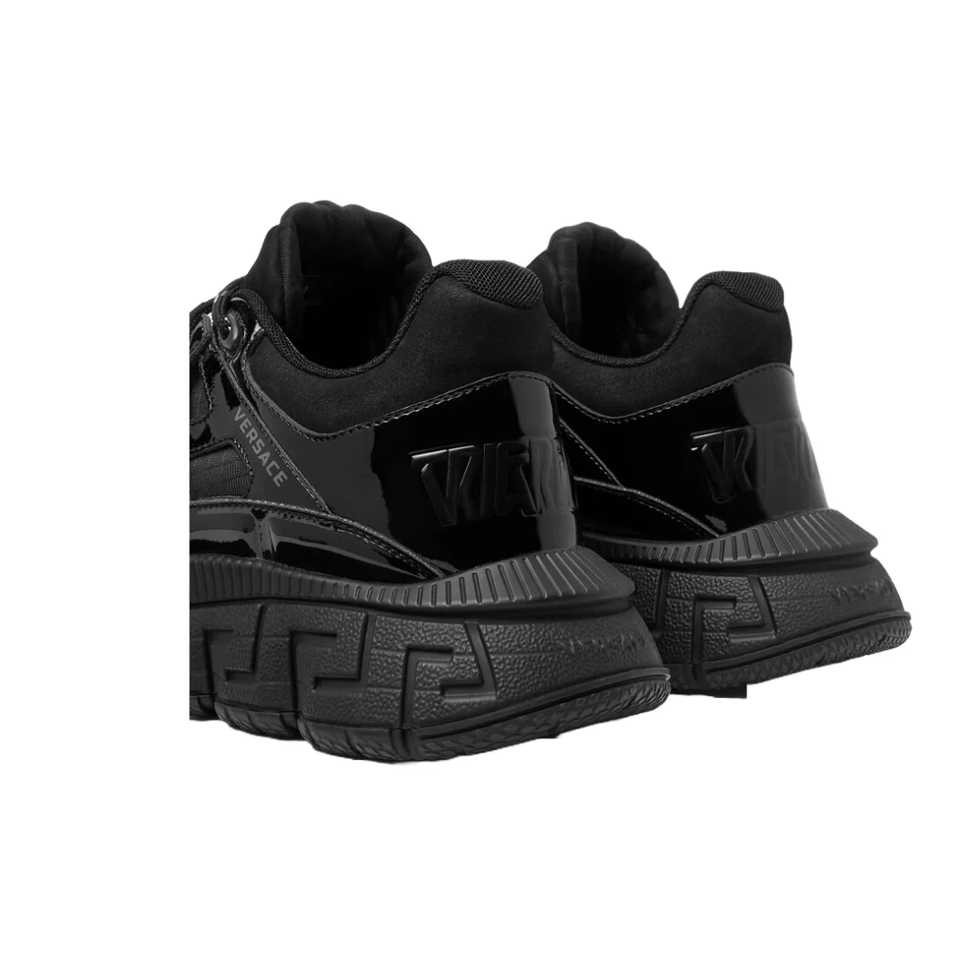 VERSACE TRIGRECA SNEAKERS BLACK/BLACK - Image 3