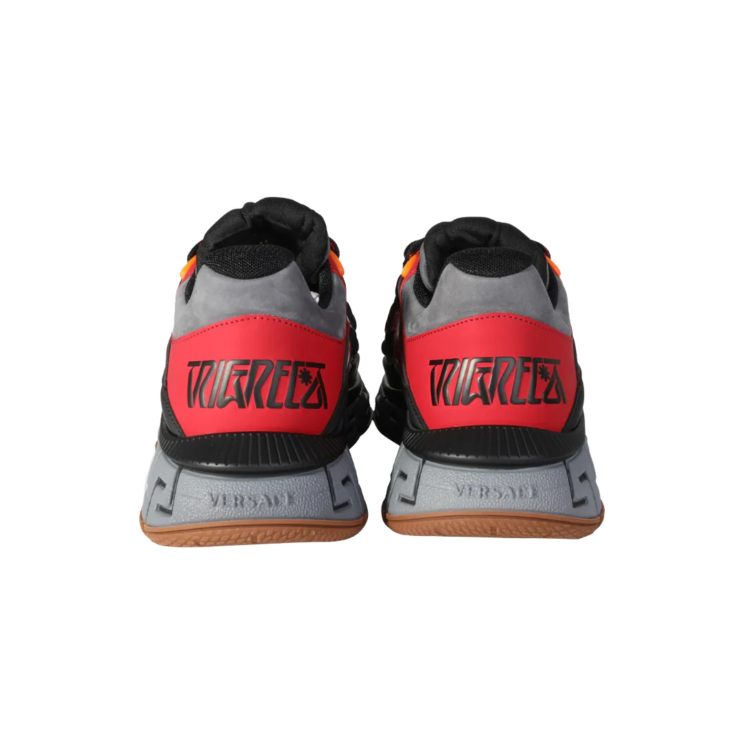 VERSACE TRIGRECA SNEAKERS RED-BLACK - Image 3