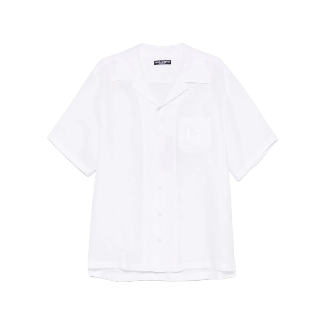 WHITE LINEN D&G SHIRT
