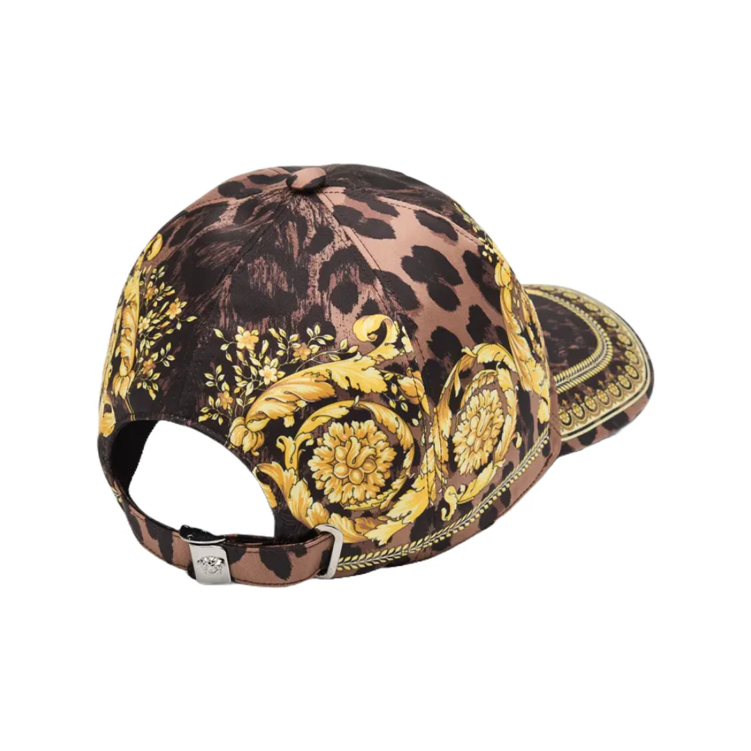 WILD BAROCCO BASEBALL CAP BROWN+GOLD - Image 2